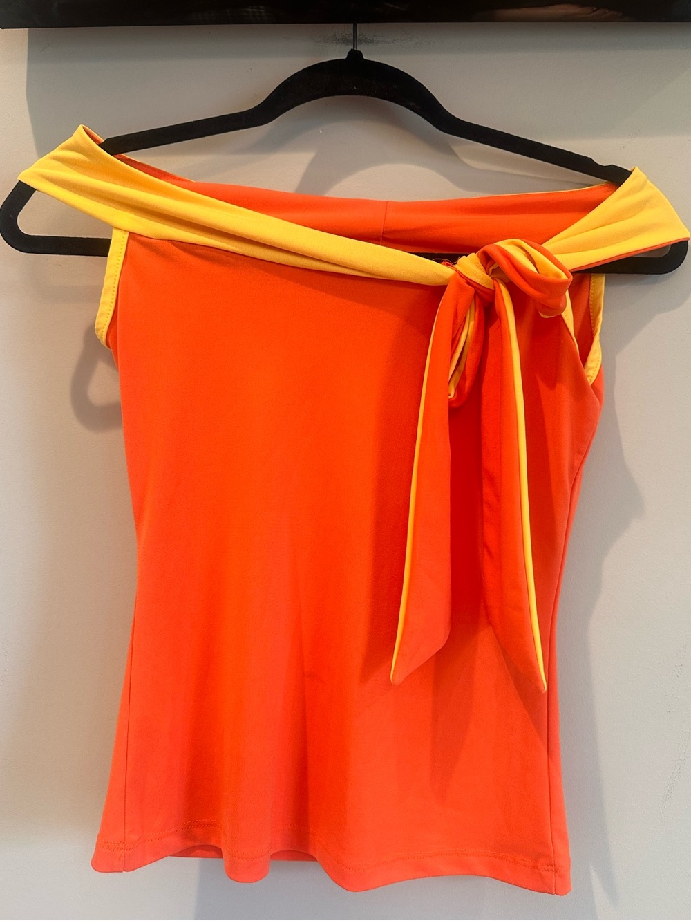 NWOT Off-Shoulder Tie Detail Top, Size S